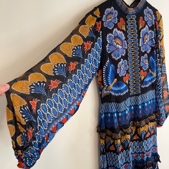 FARM Rio Multicolor Long Sleeve Dress - Picture 7 of 11